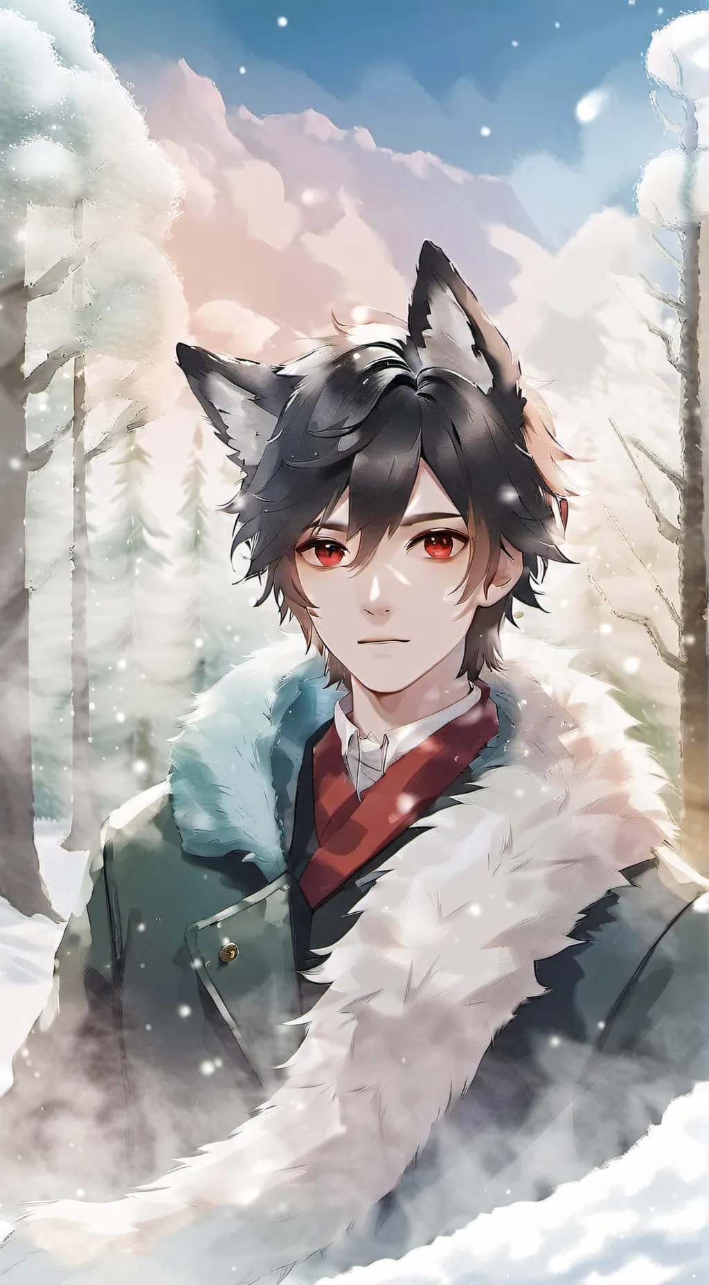 ai character: Kai  background