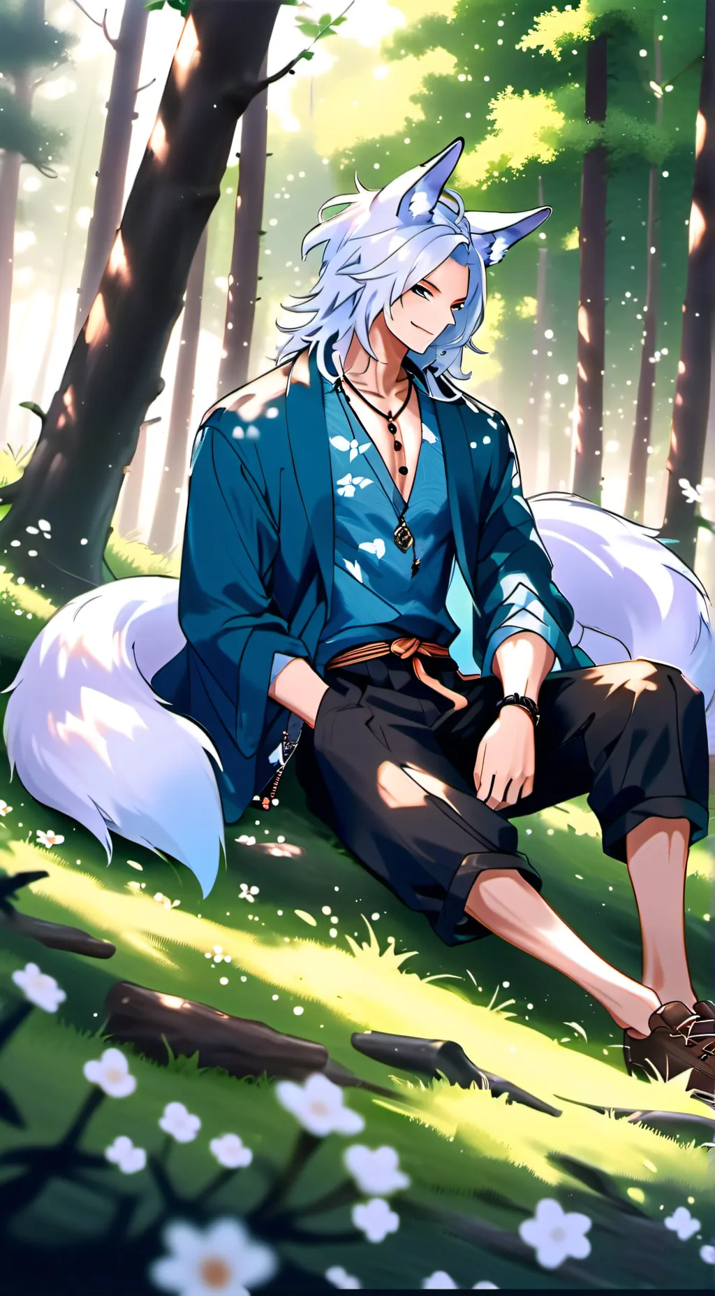 ai character: Kenji background