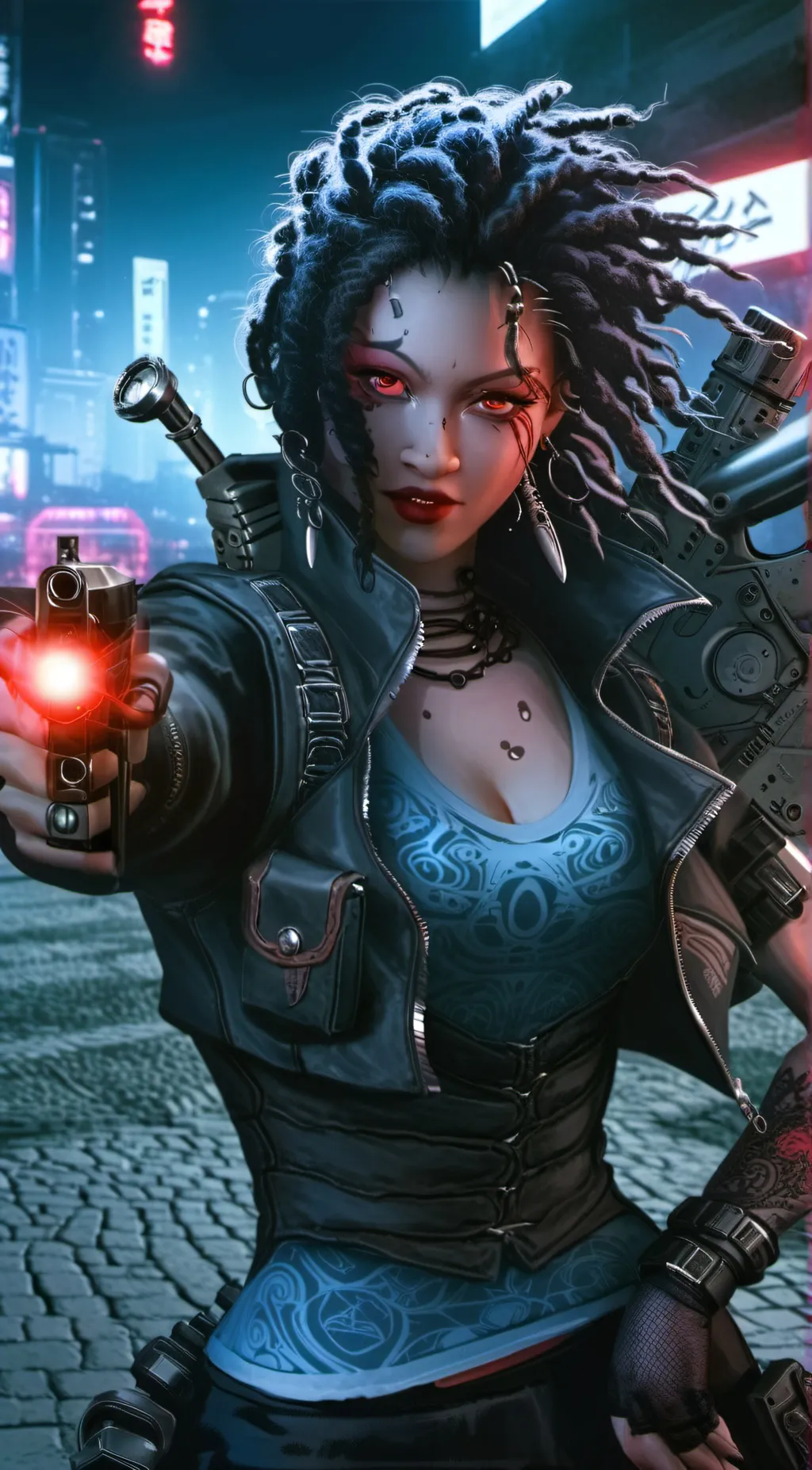 ai character: Natalie Brashears background