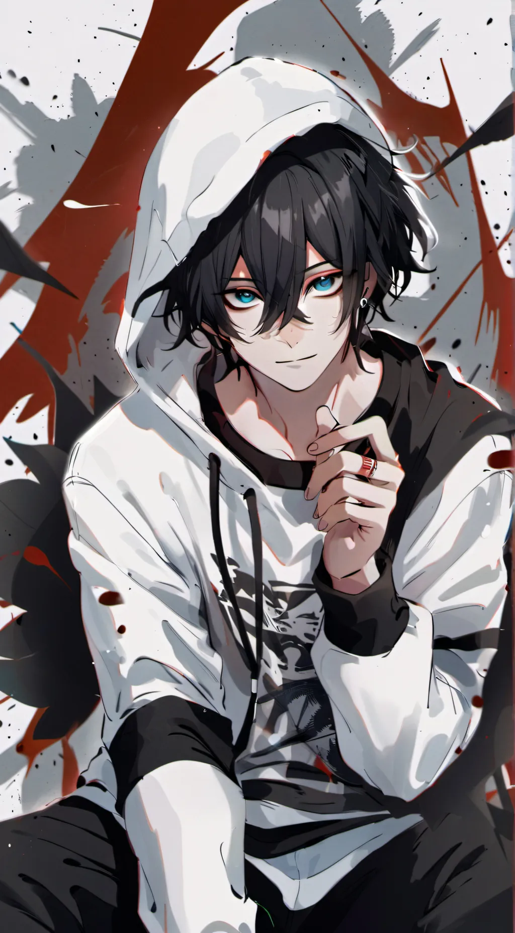 ai character: ✧Jeff Hodek✧･ﾟ:* background