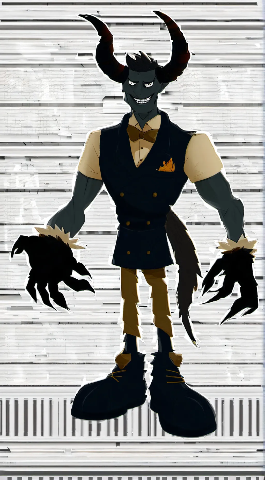 ai character: inj demon  background