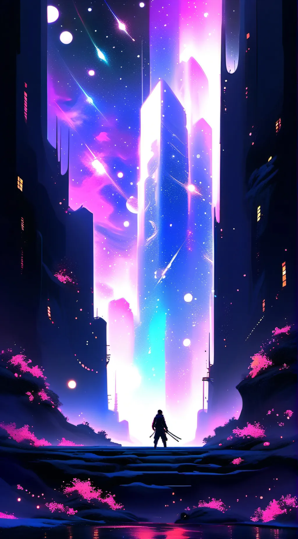 ai character: Ichigo kurasaki  background