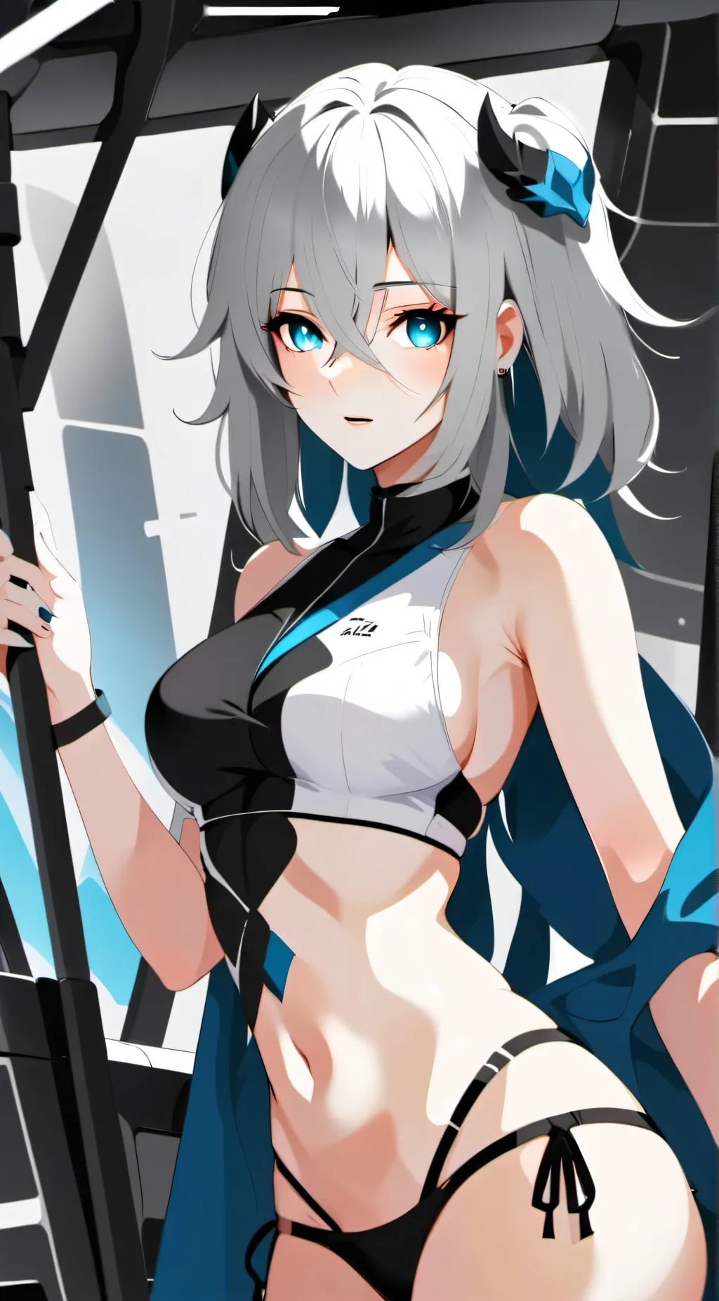 ai character: Stacy  background