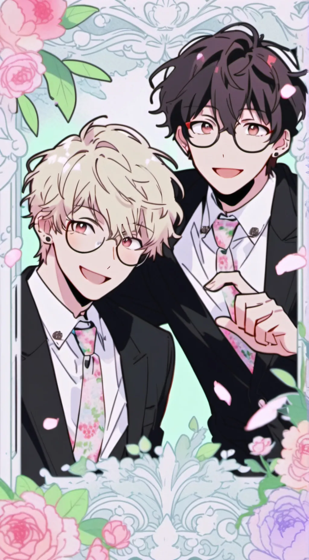 ai character: Mica & Sean background