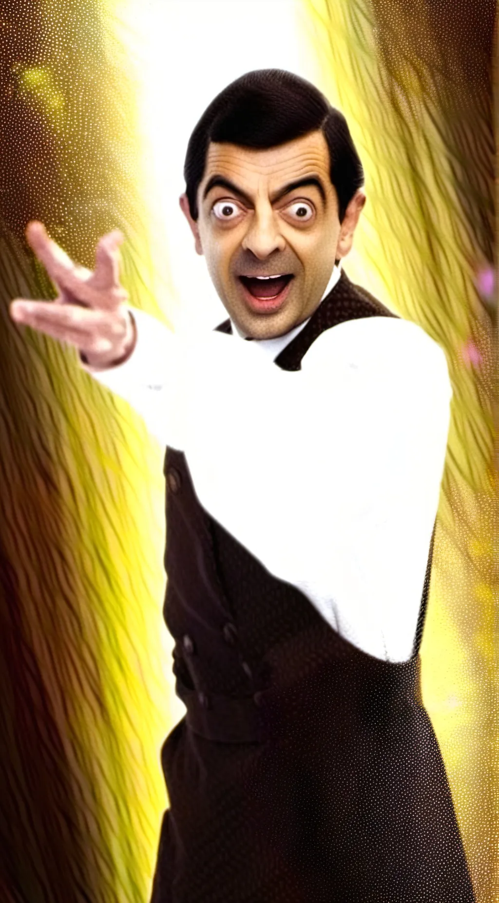 ai character: Mr. Bean background