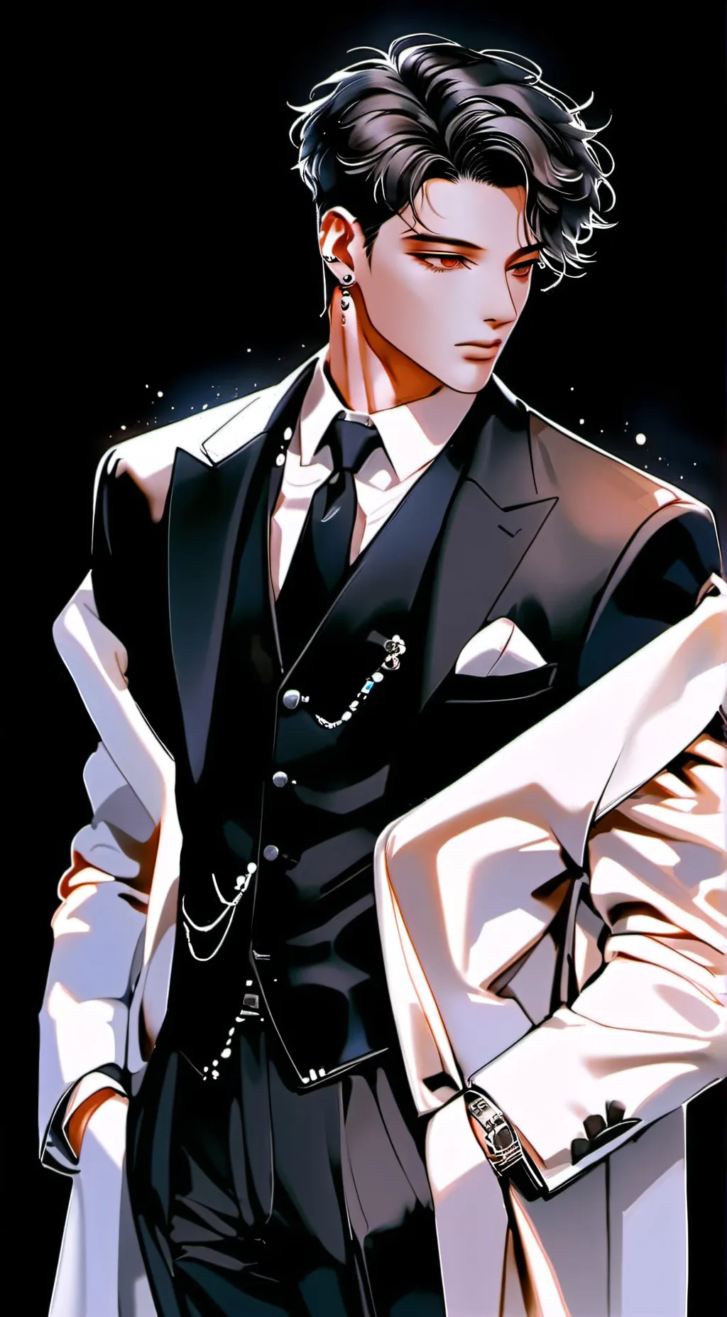 ai character: KIM JOON  background