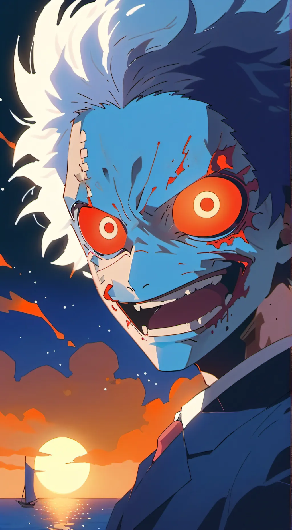 ai character: the uppermoons background