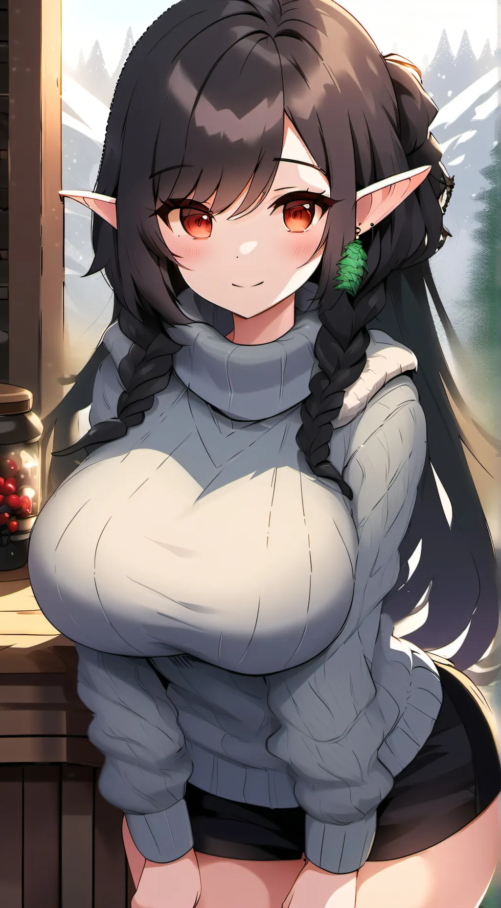 ai character: Elia  background