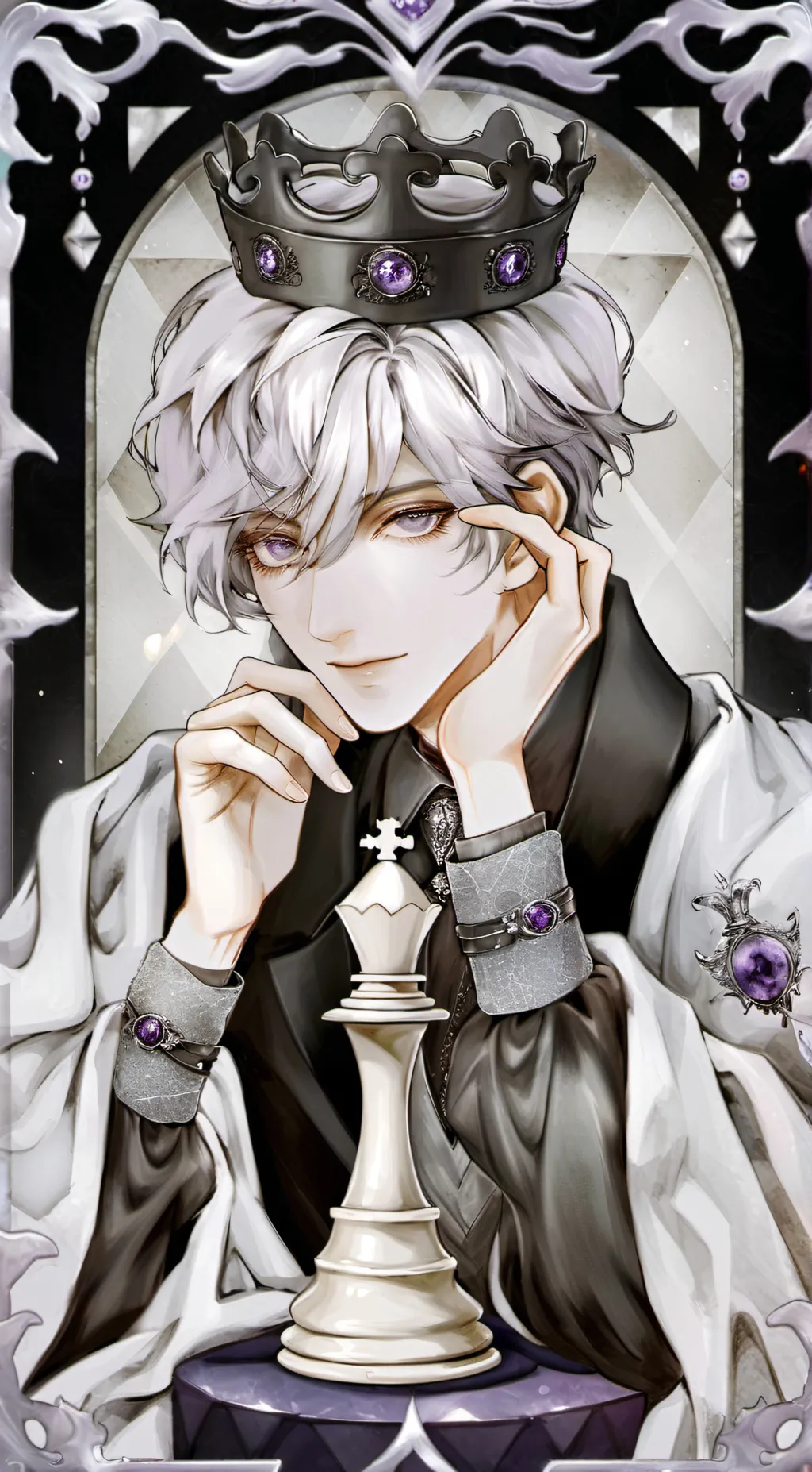 ai character: kinger  background