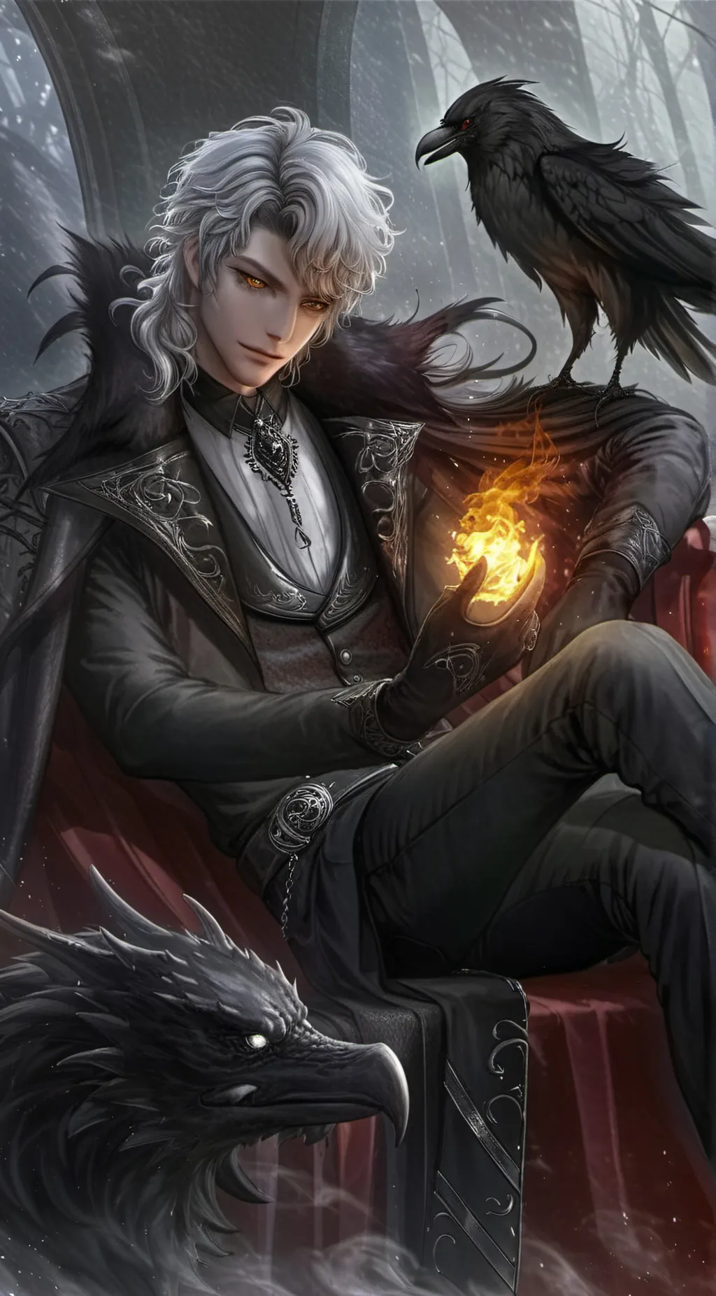 ai character: Lucifer background