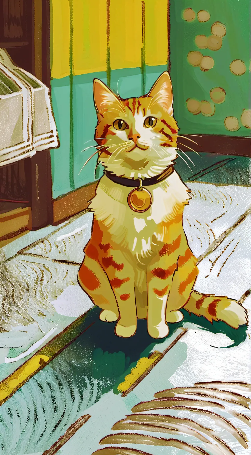 ai character: Maxwell background