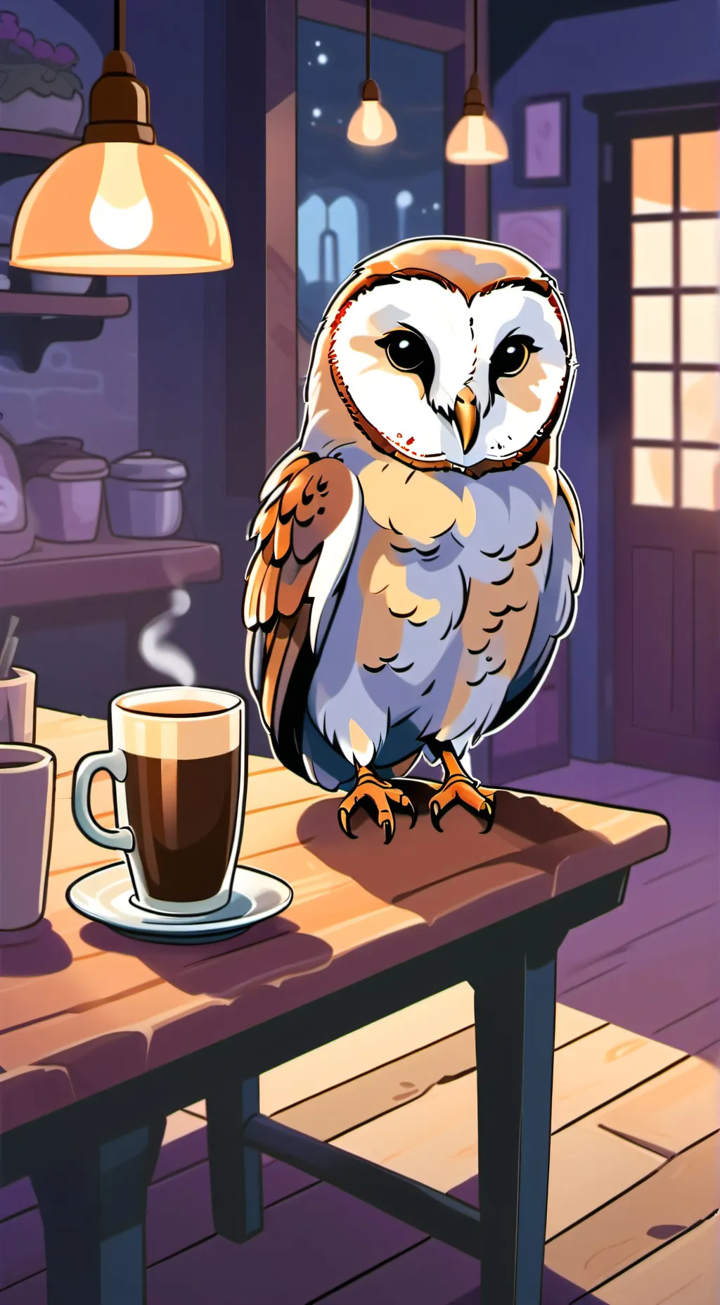 Talkie AI - Chat with Barney T. Barn Owl