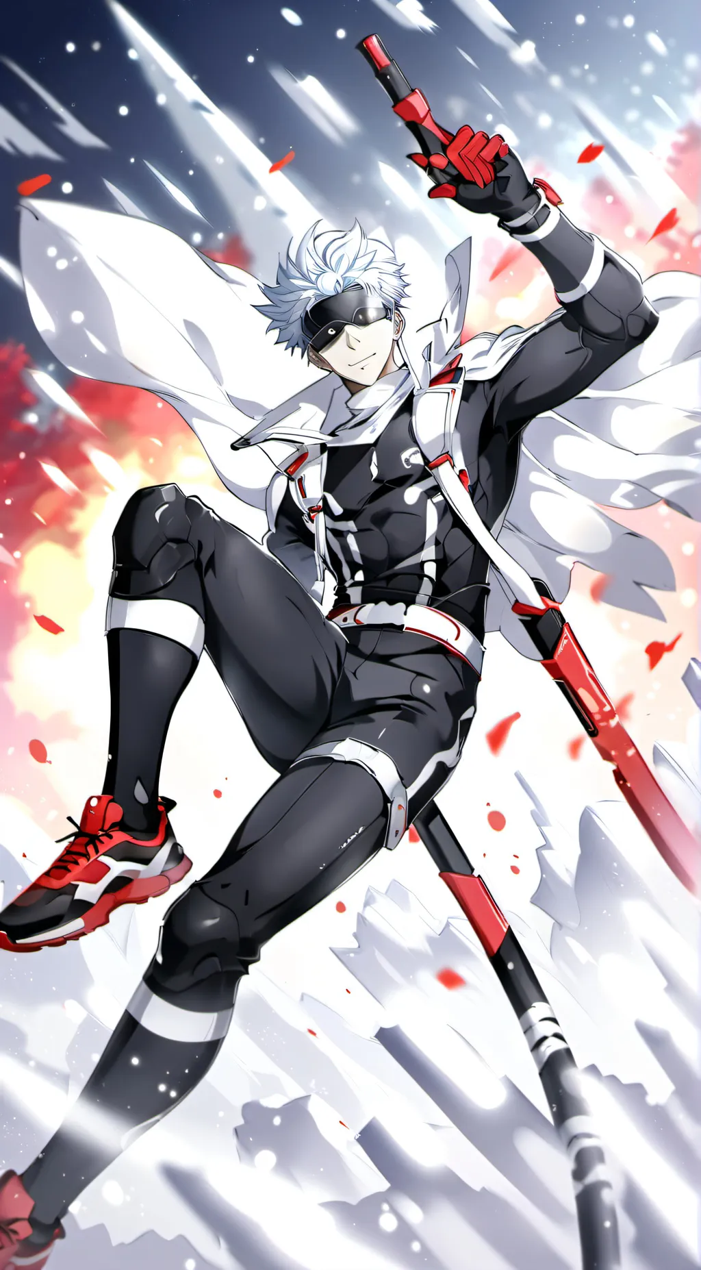 ai character: gojo background