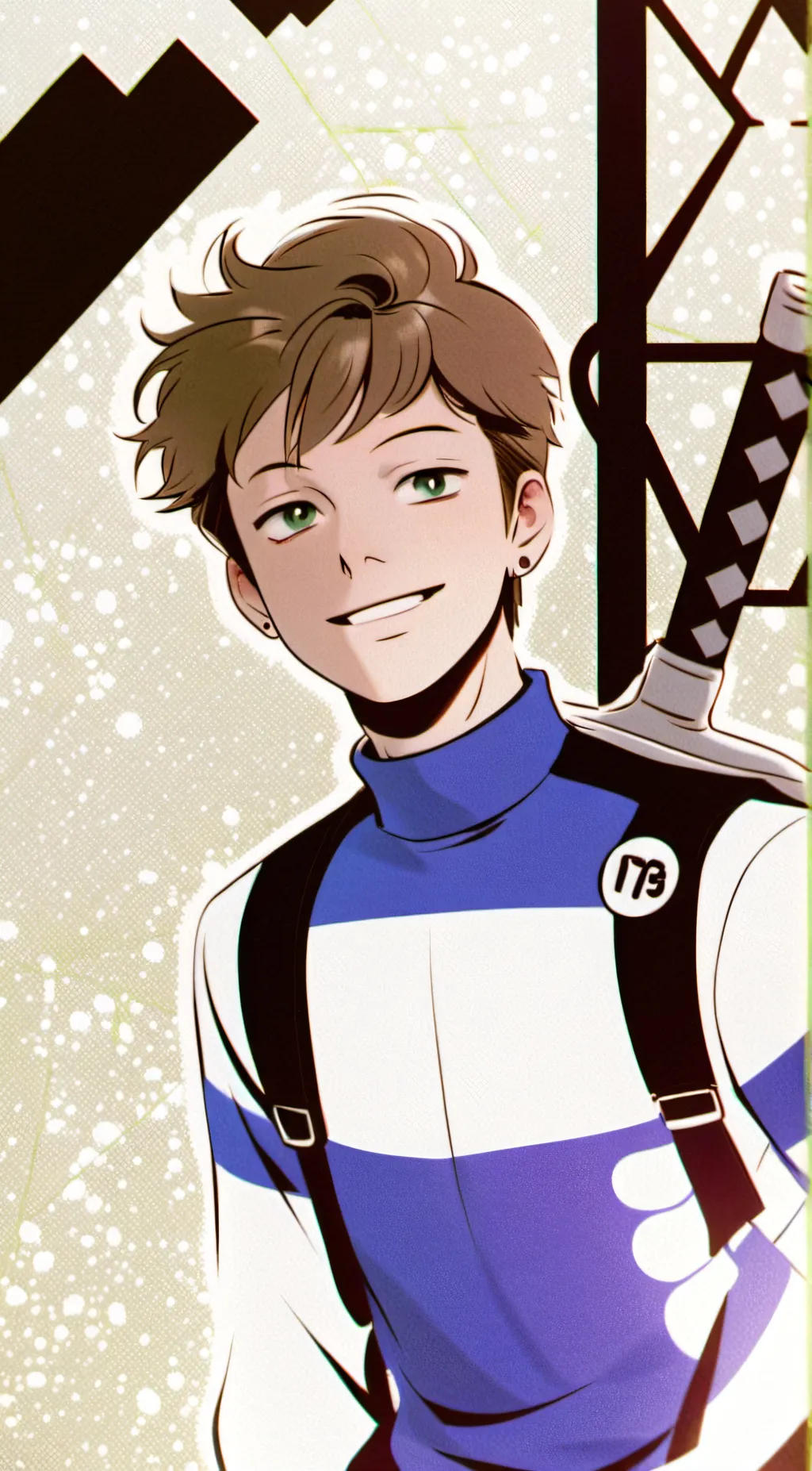 ai character: Daren  background