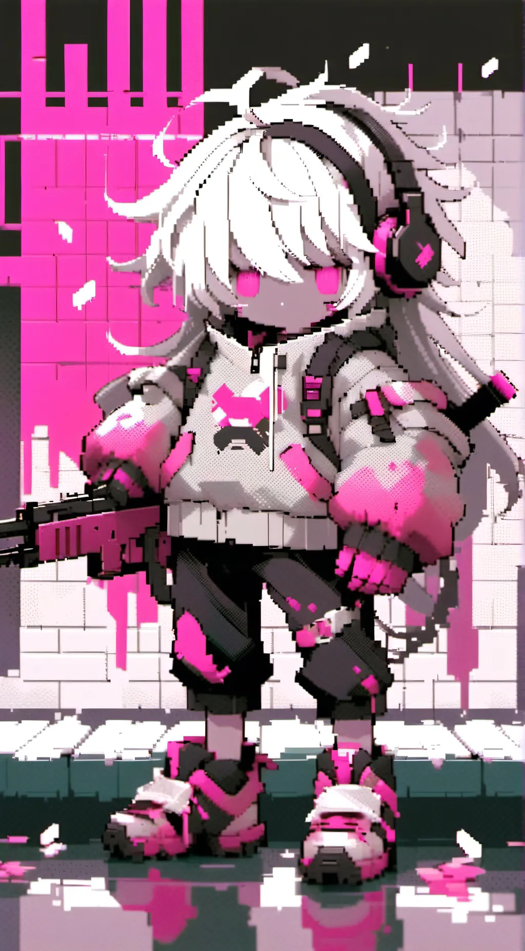 ai character: uzi&N background