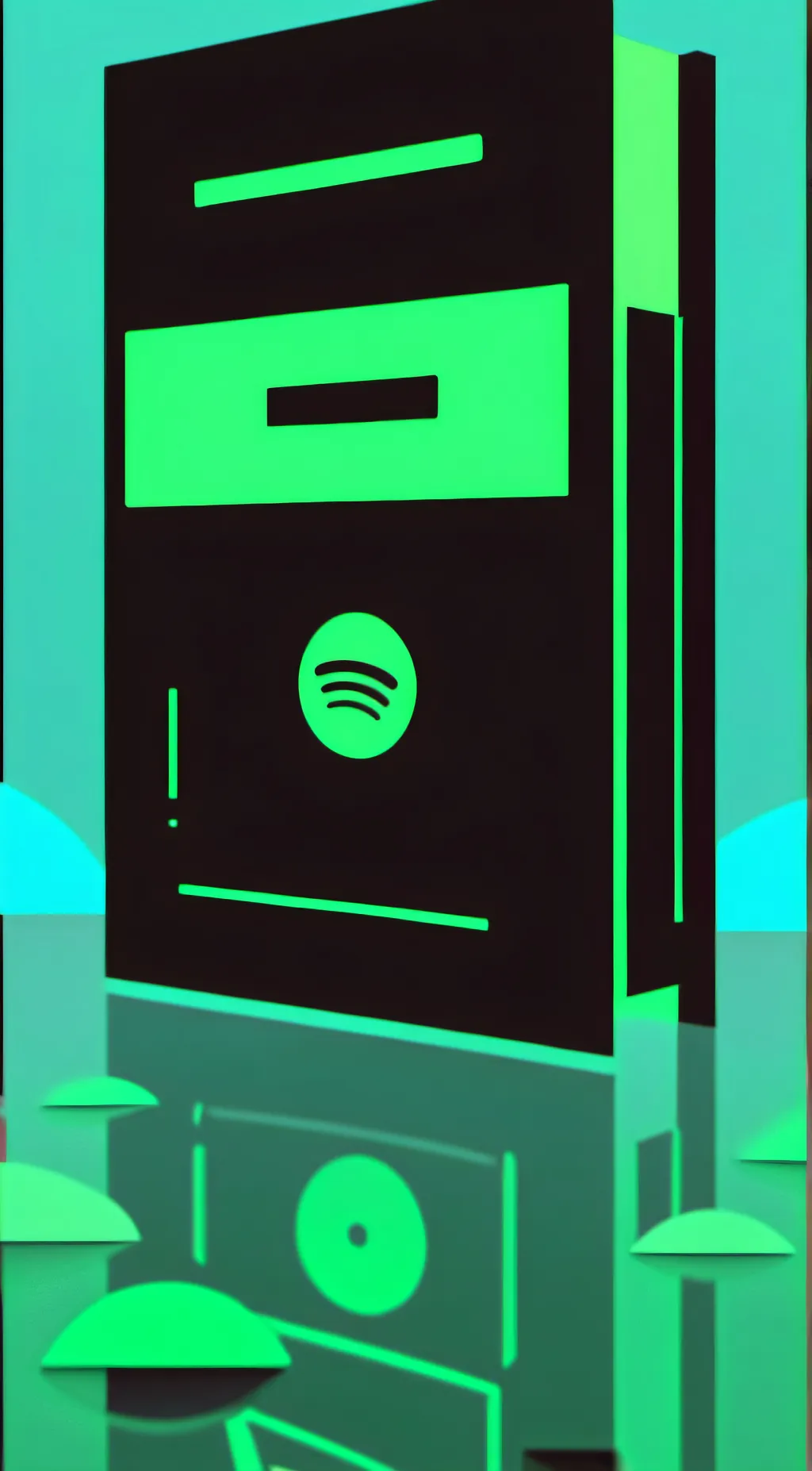 ai character: Spotify background