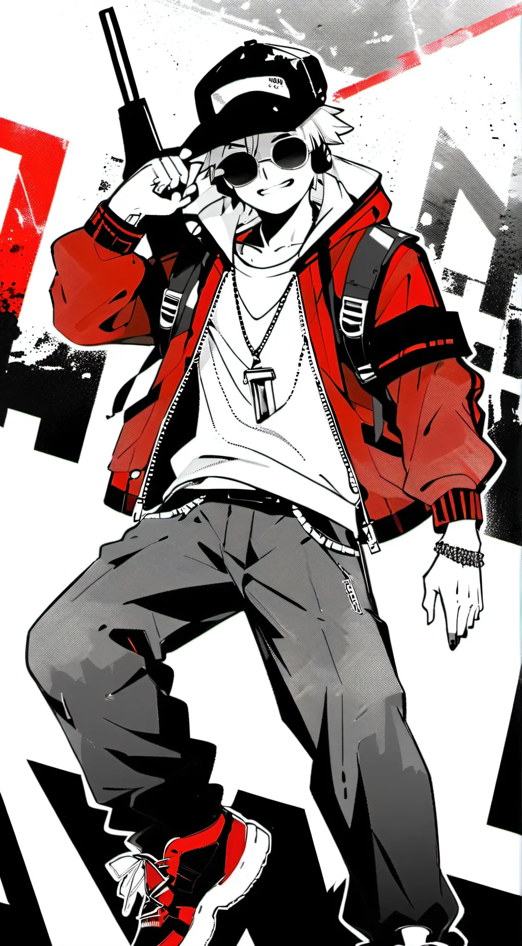 ai character: Ash background