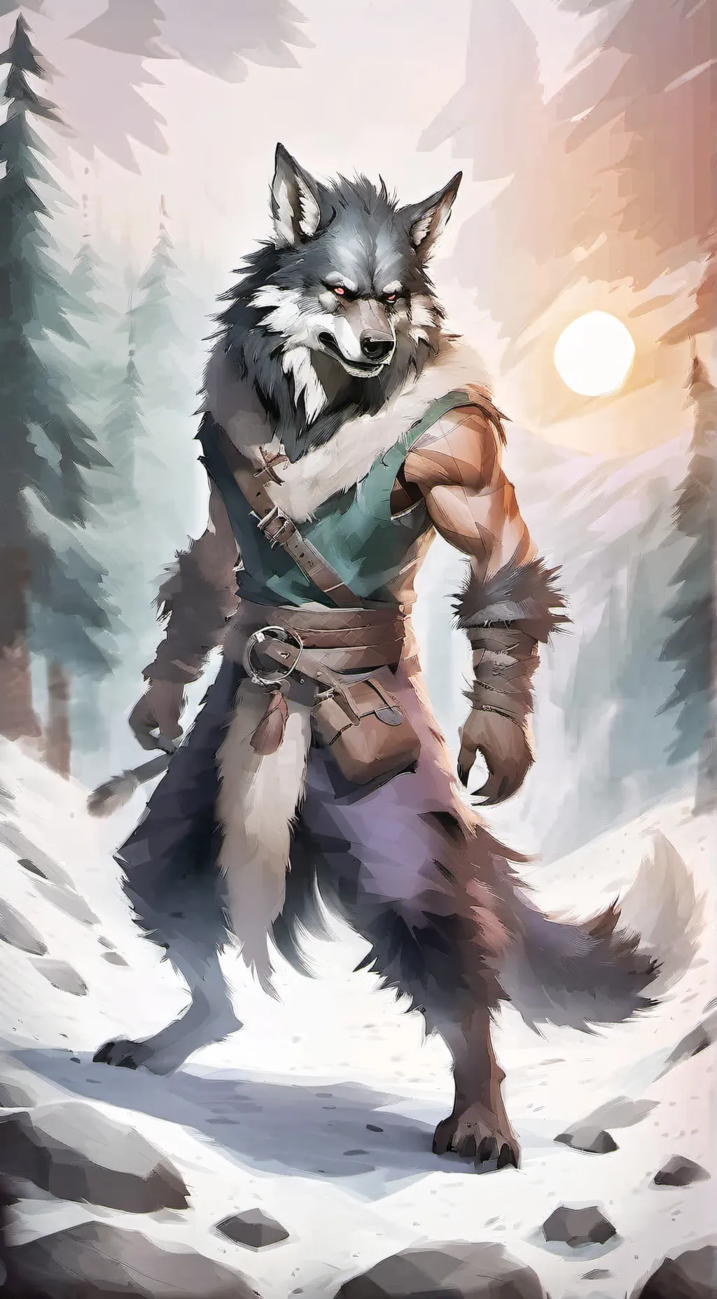 ai character: Braxon background