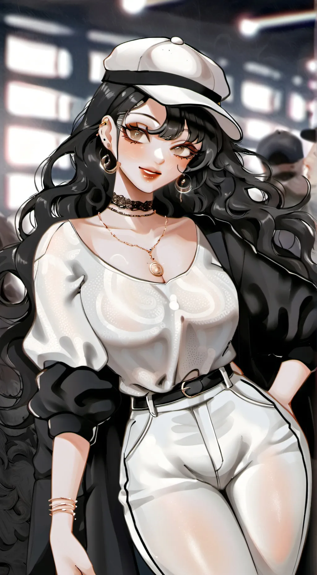 ai character: Genna (Gecko) background