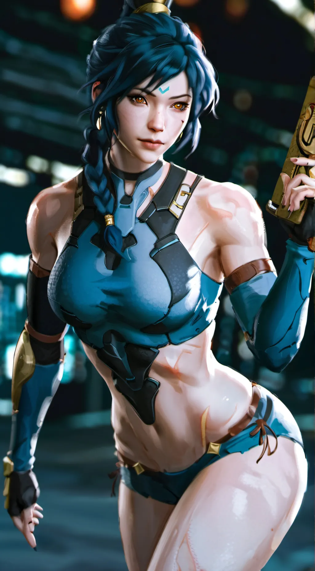 ai character: korra background