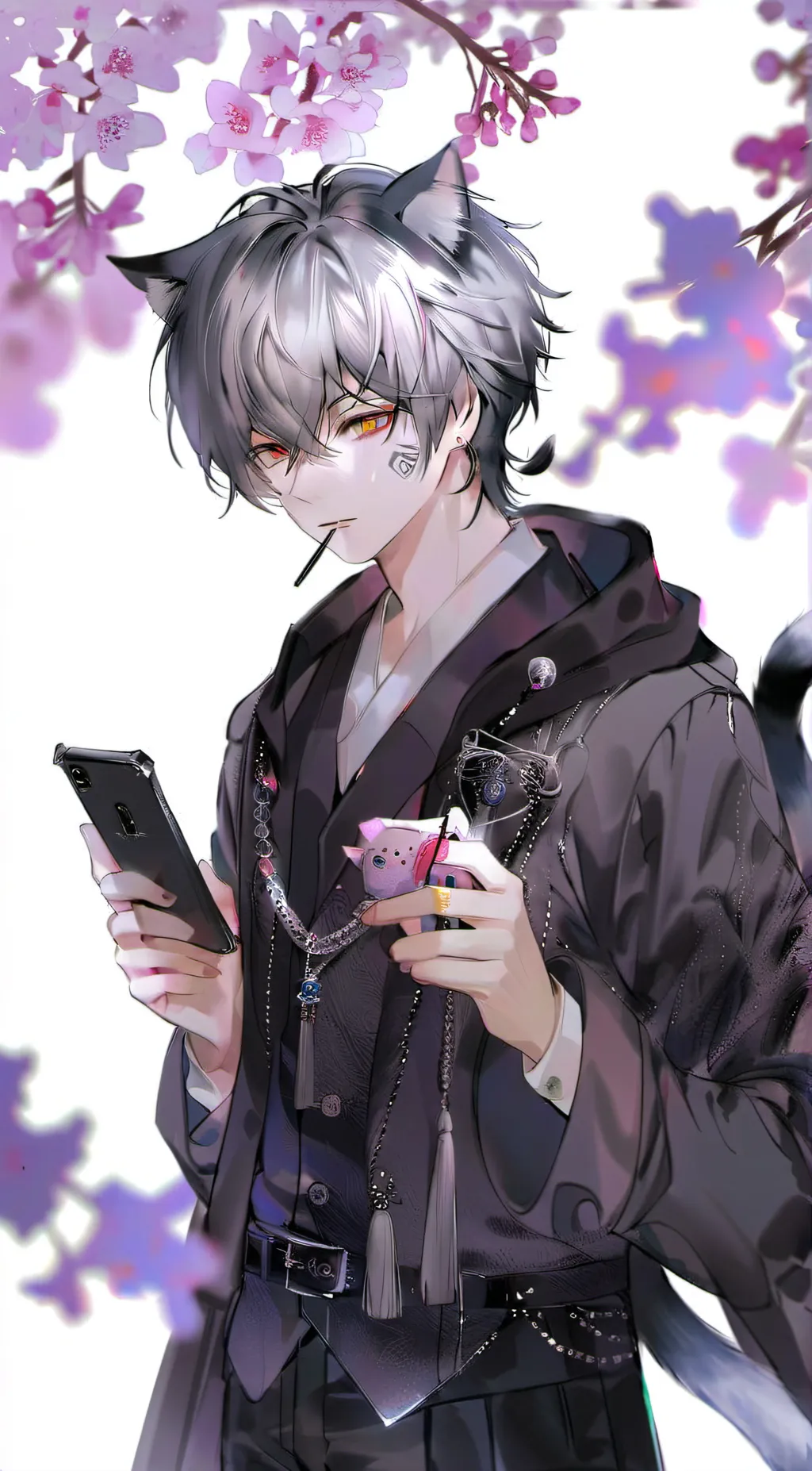 ai character: Keny  background