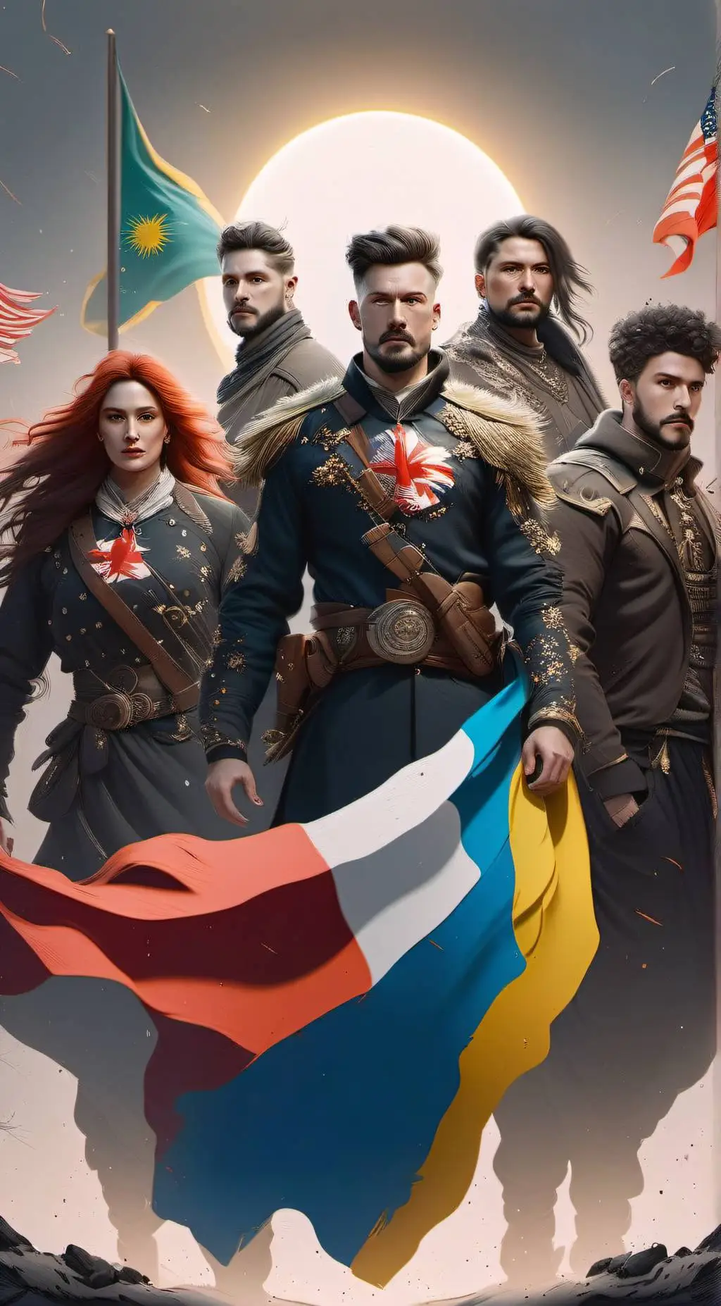 ai character: Country Humans background