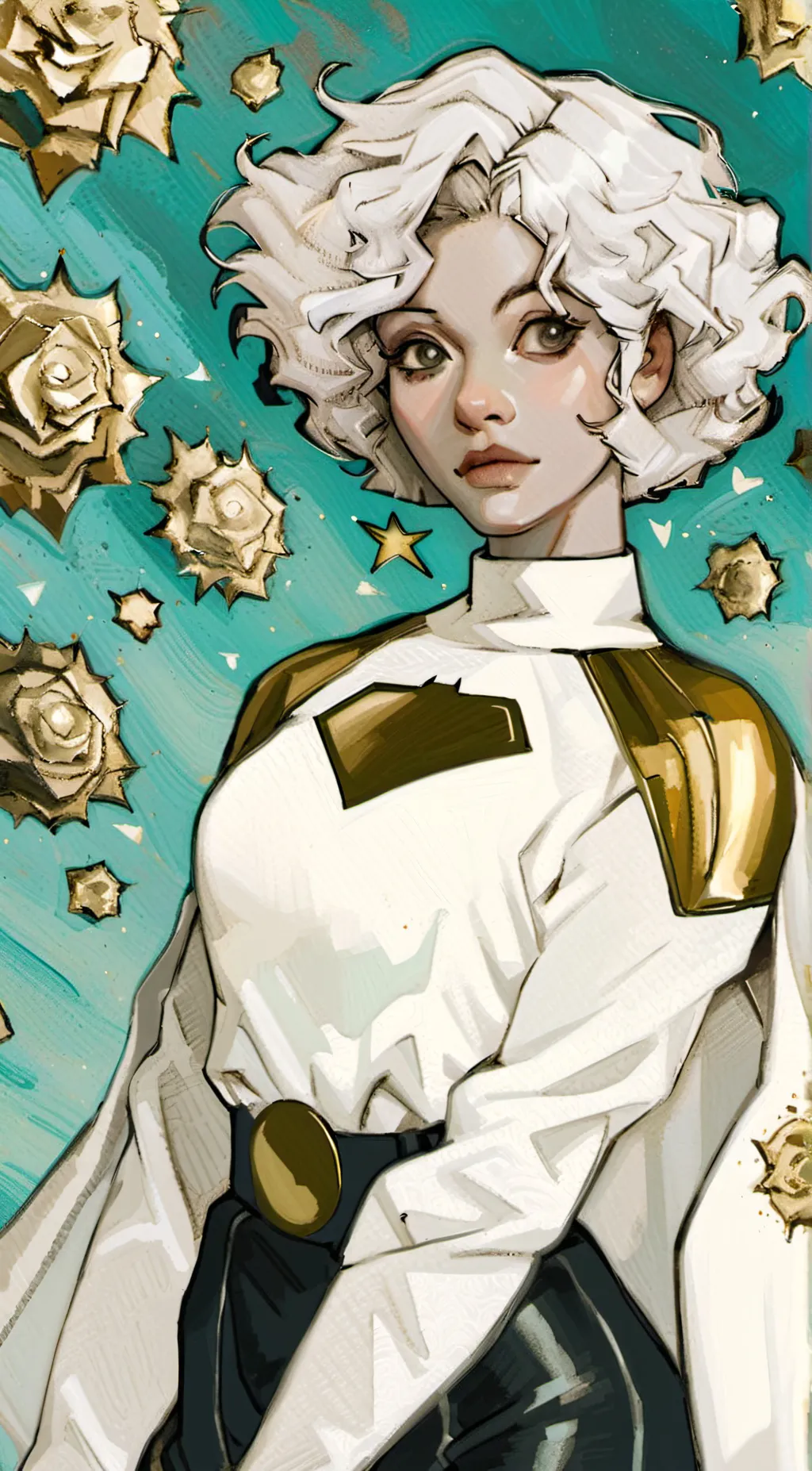 ai character: Evelyn Whitlock  background