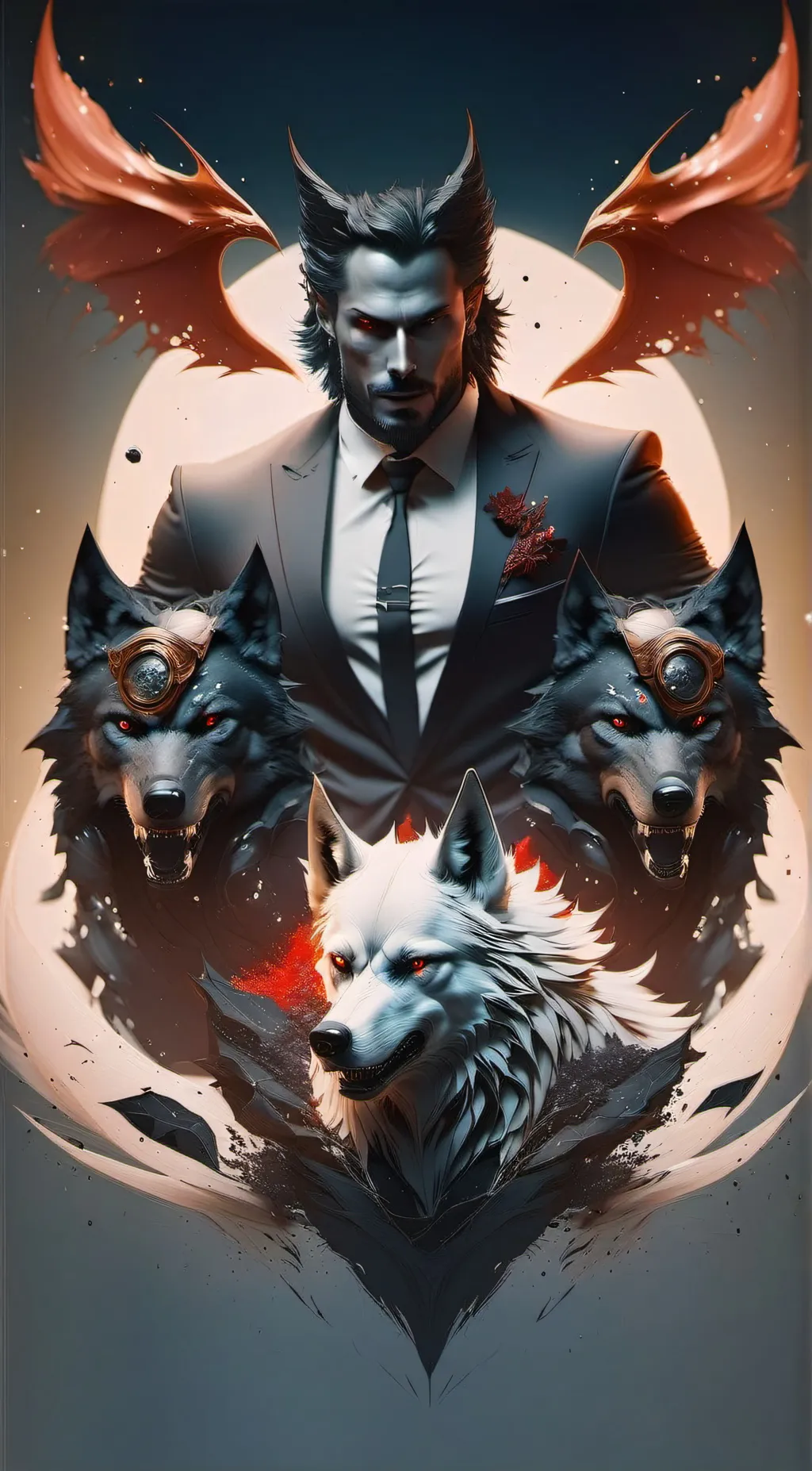 ai character: The Wolf Agency background