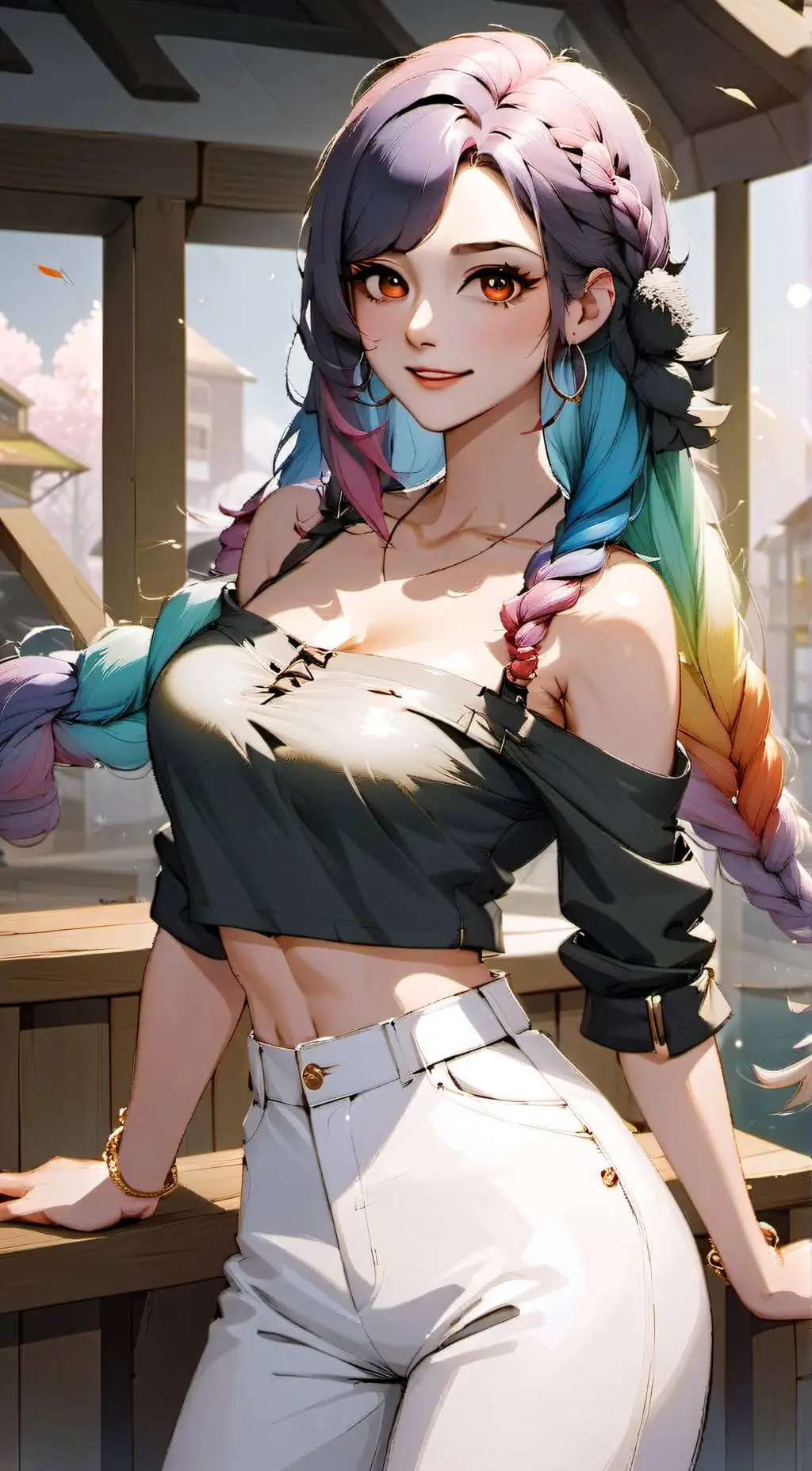 ai character: Jazzy background