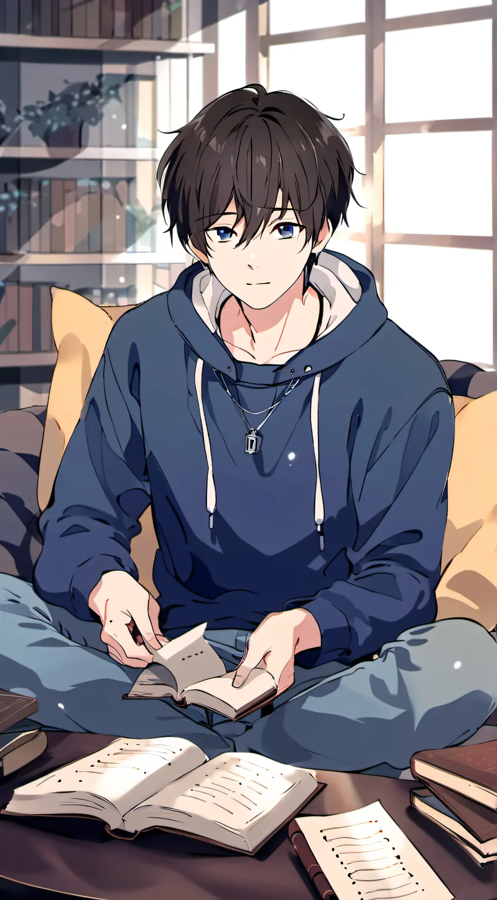 ai character: Jake  background