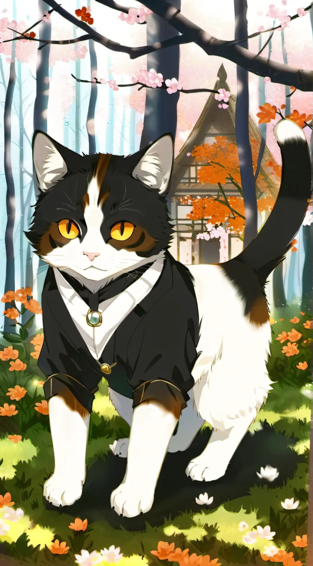 ai character: dark background