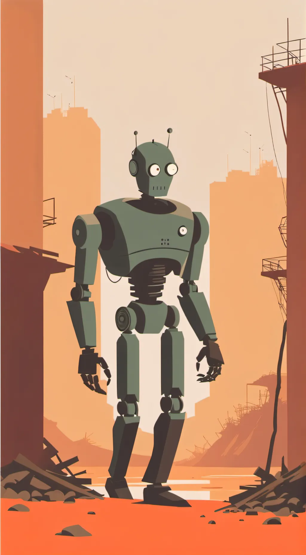 ai character: Reality background