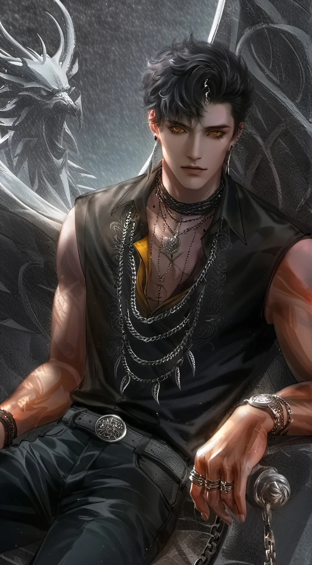 ai character: Lucas background