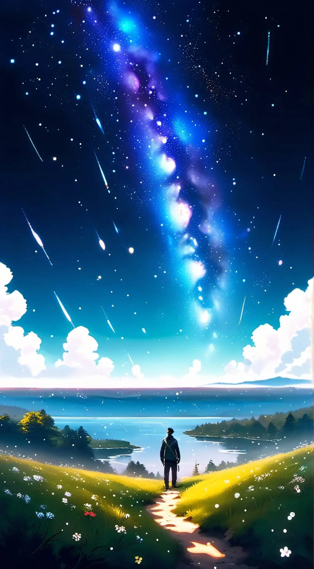 ai character: HEAVEN SAYS background