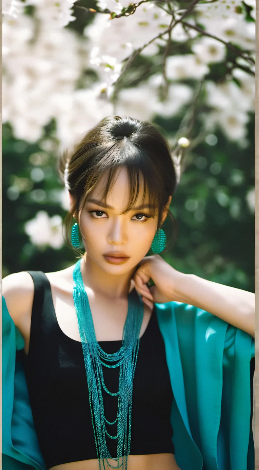 ai character: Jennie Ki. background