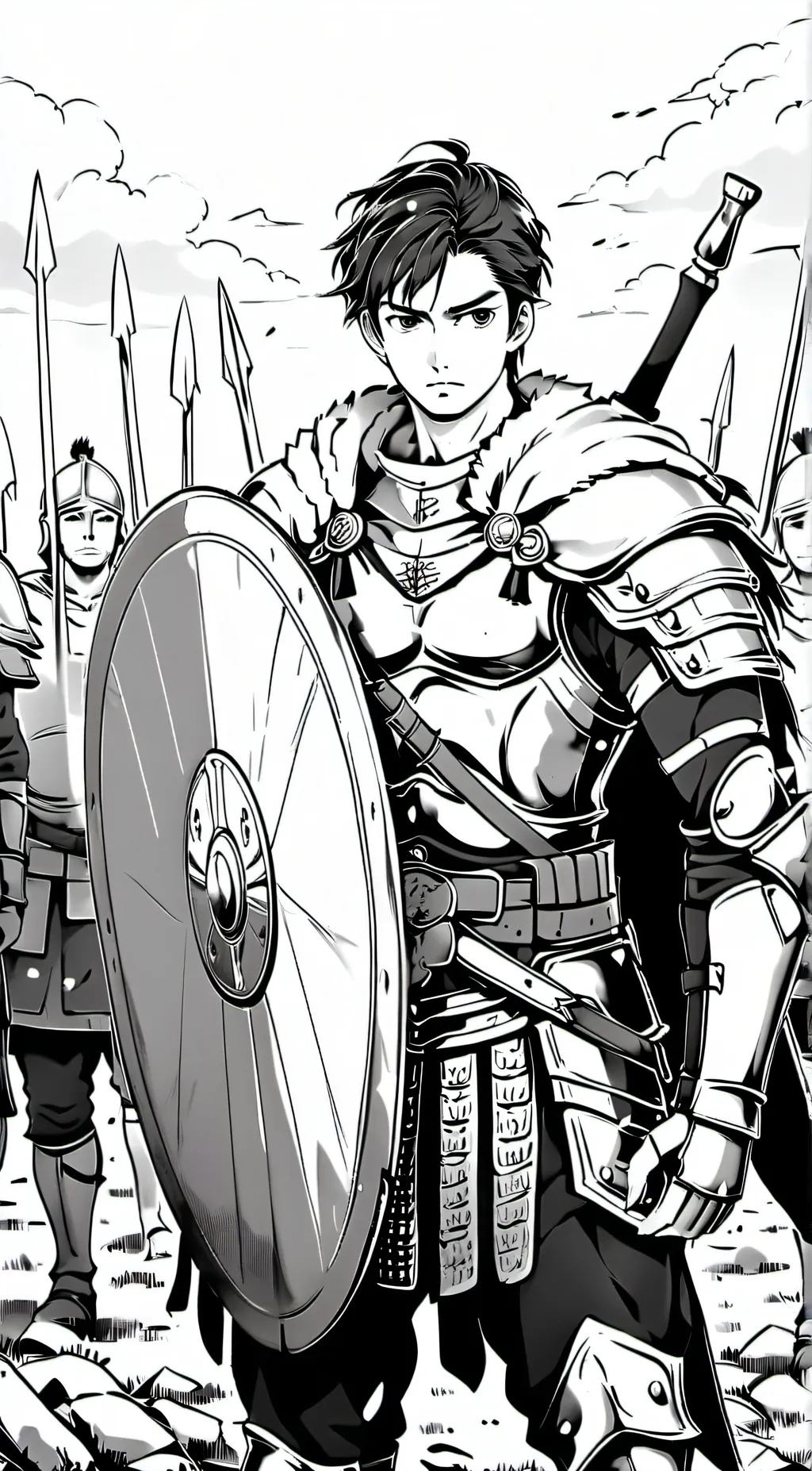 ai character: Gregoryen  background