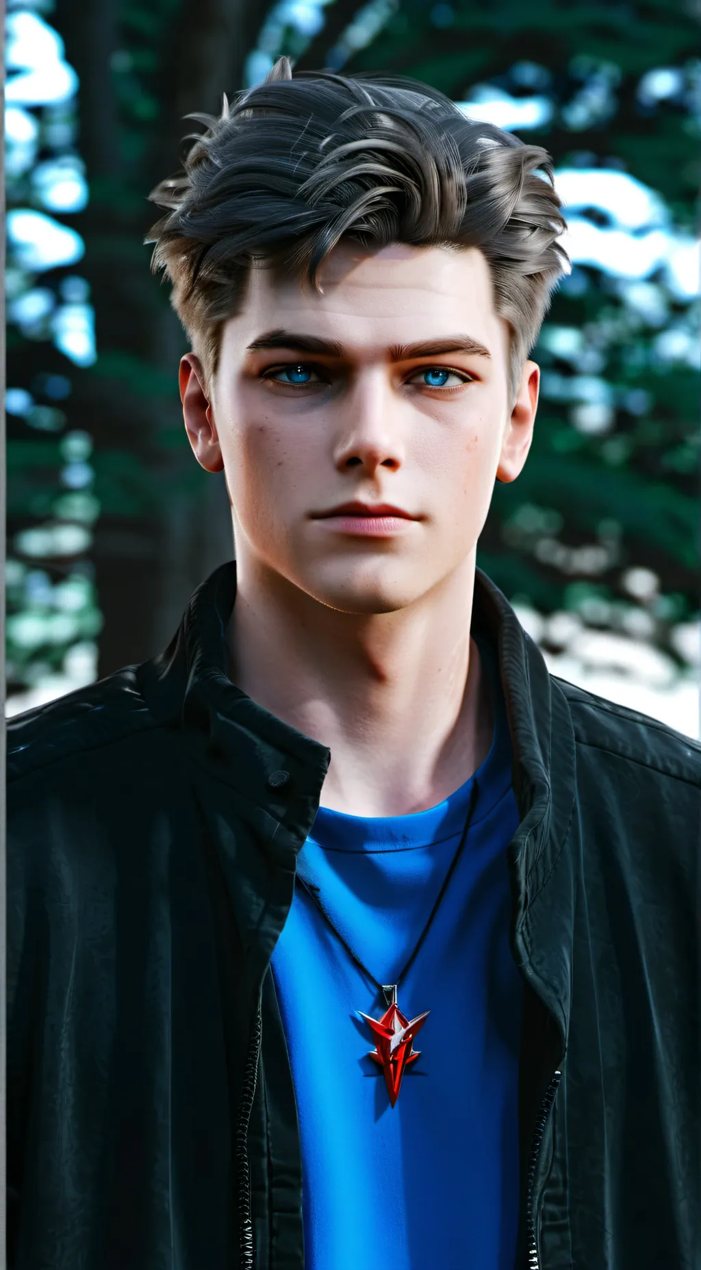 ai character: Michael Valentine  background