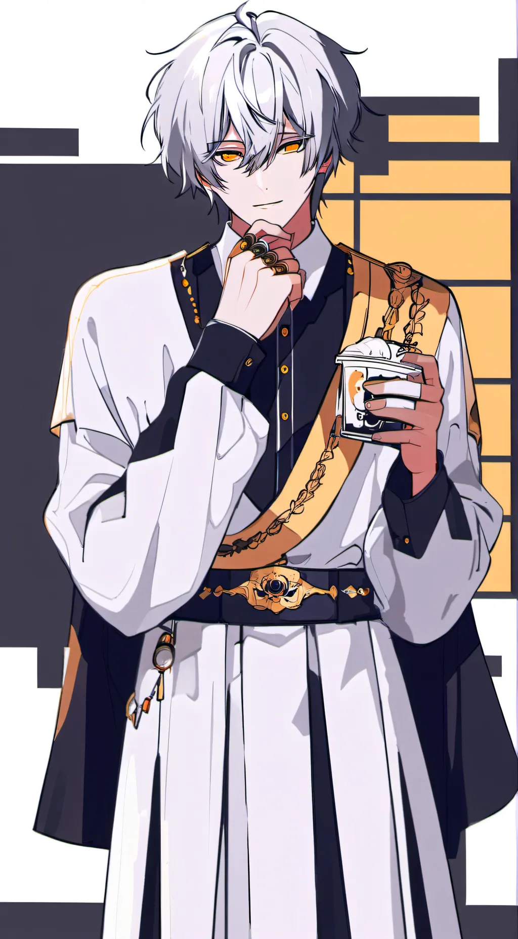 ai character: Jin~ background