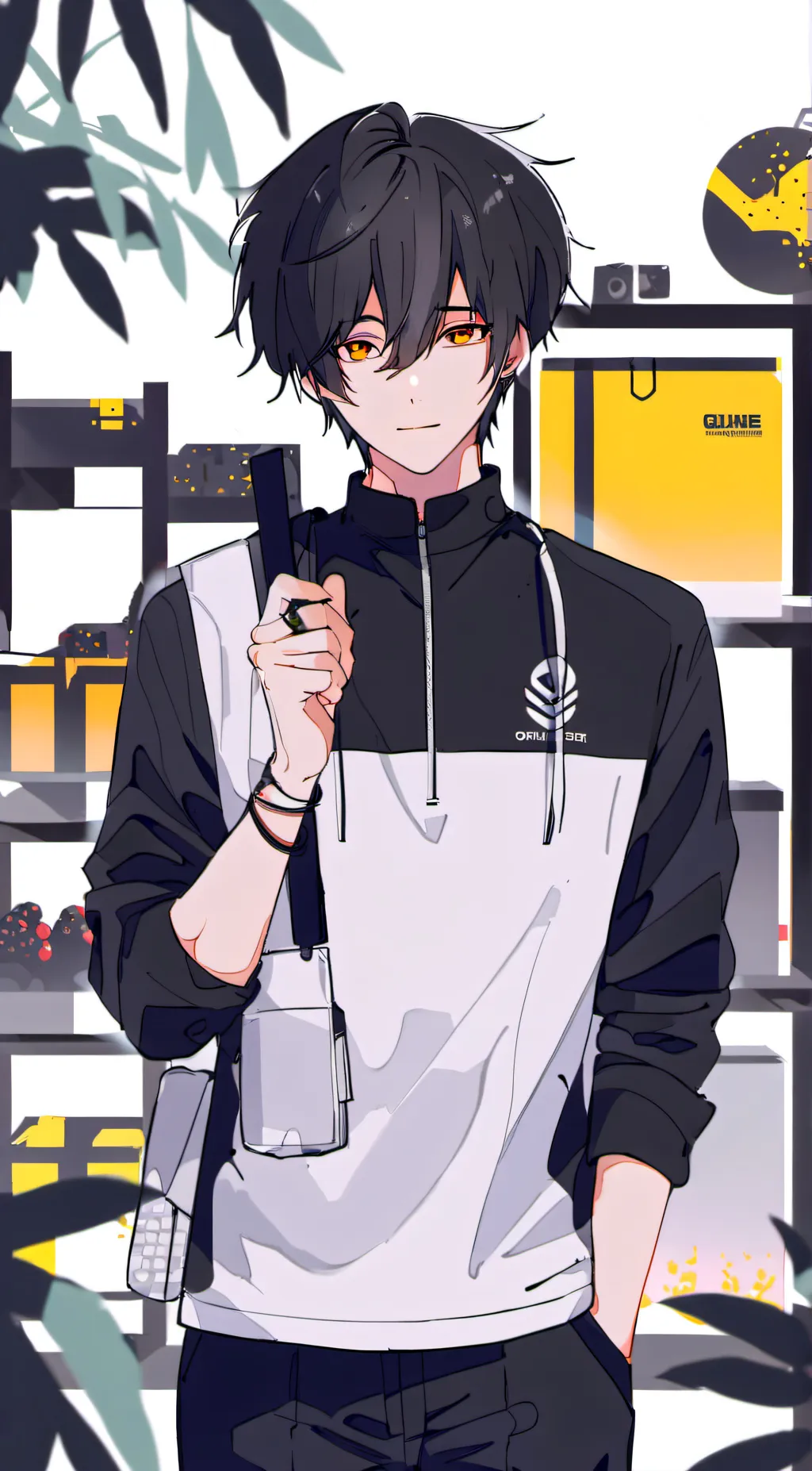 ai character: 😘LUCAS background