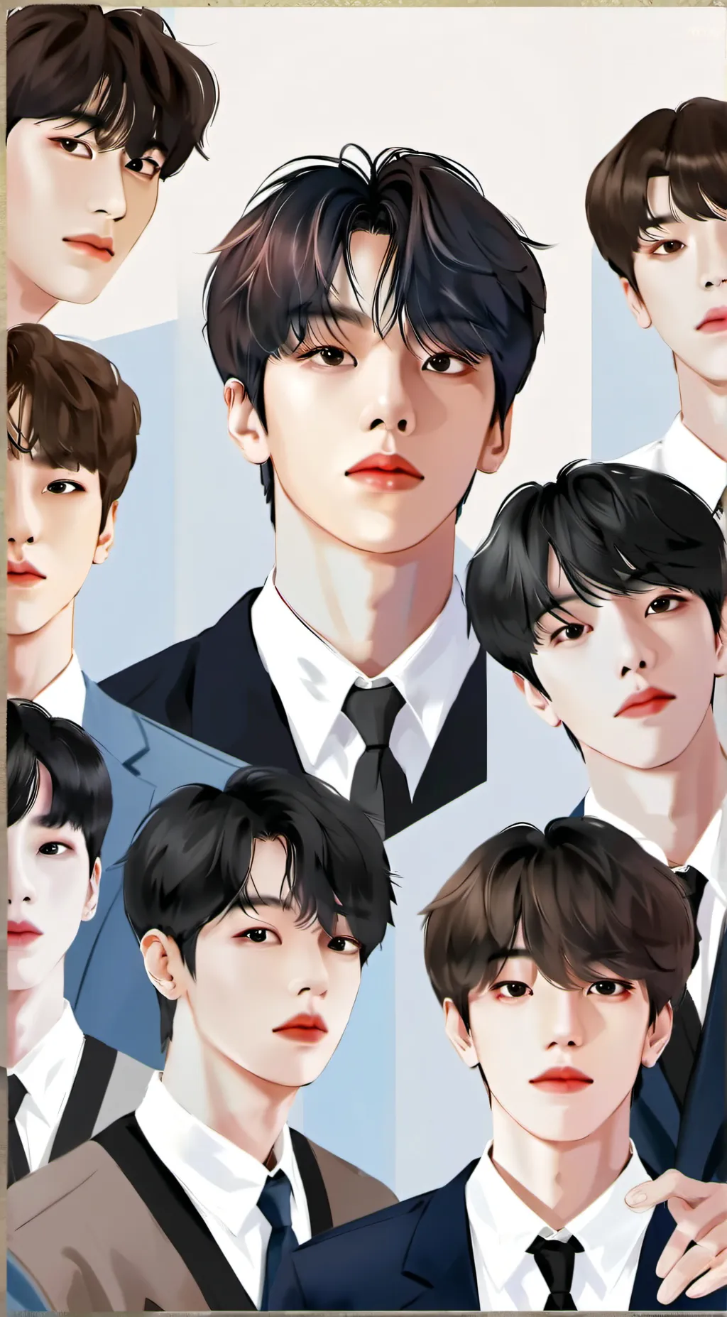ai character: Skz background