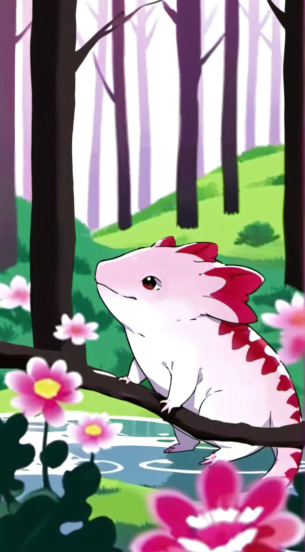 ai character: Kinito pet background