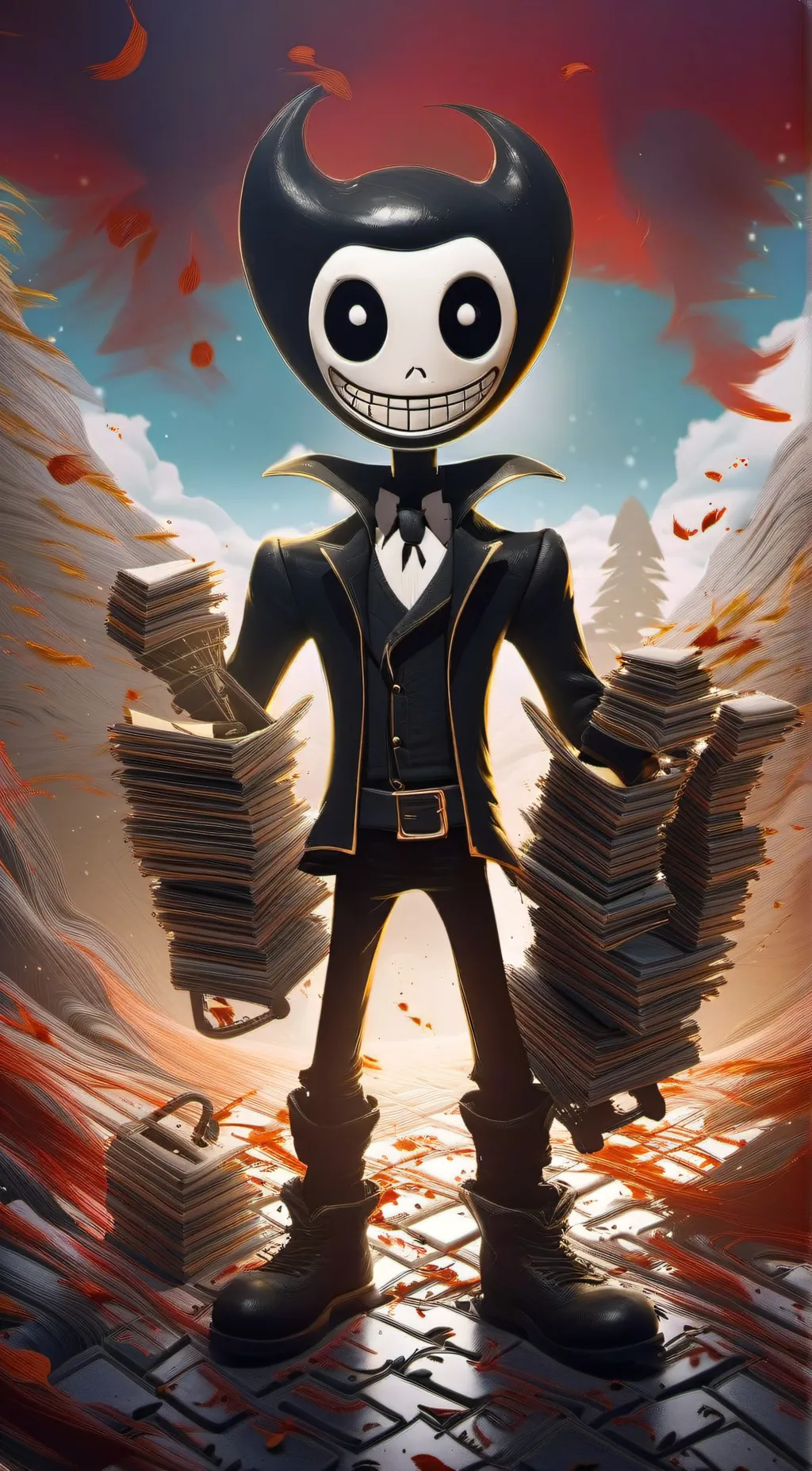 ai character: Apollo background