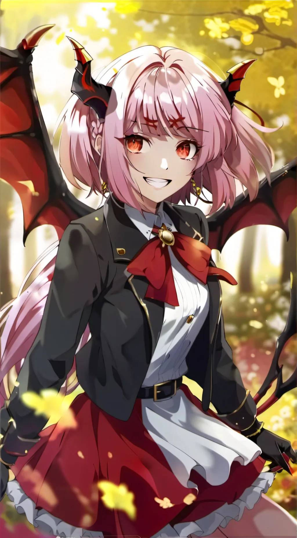 ai character: dranda background