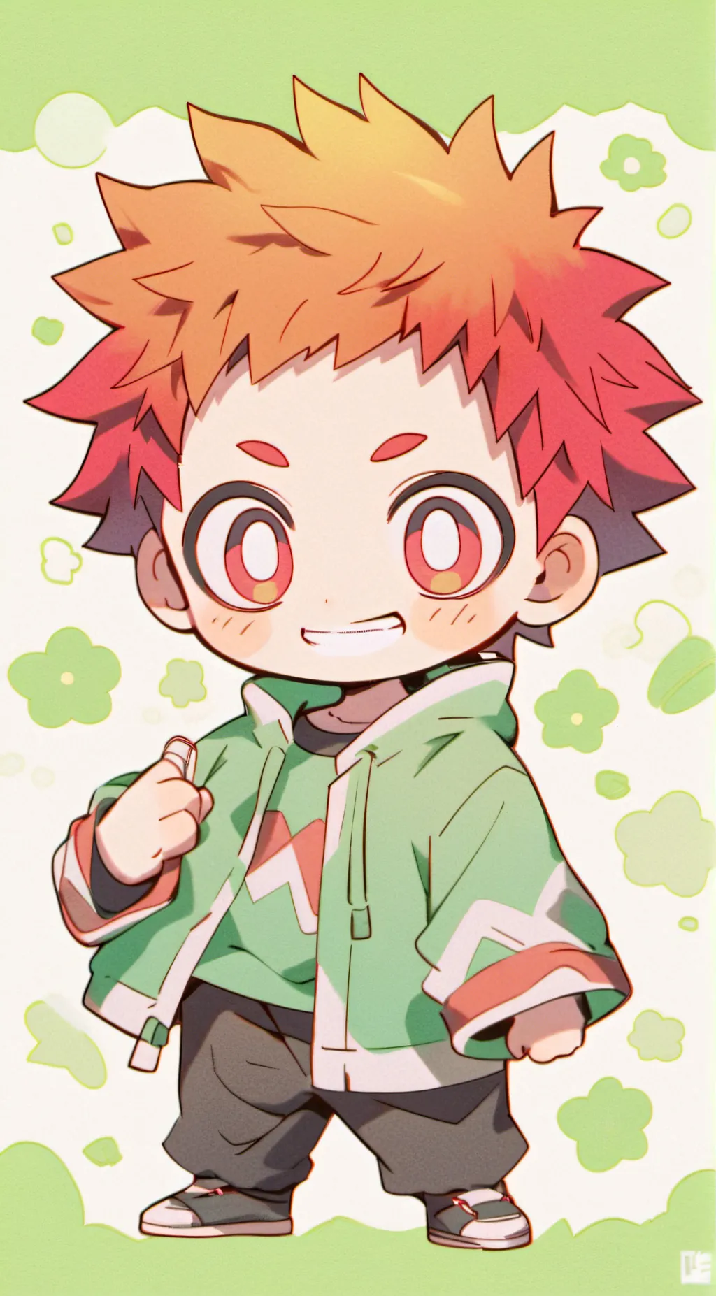 ai character: KIRIshima background