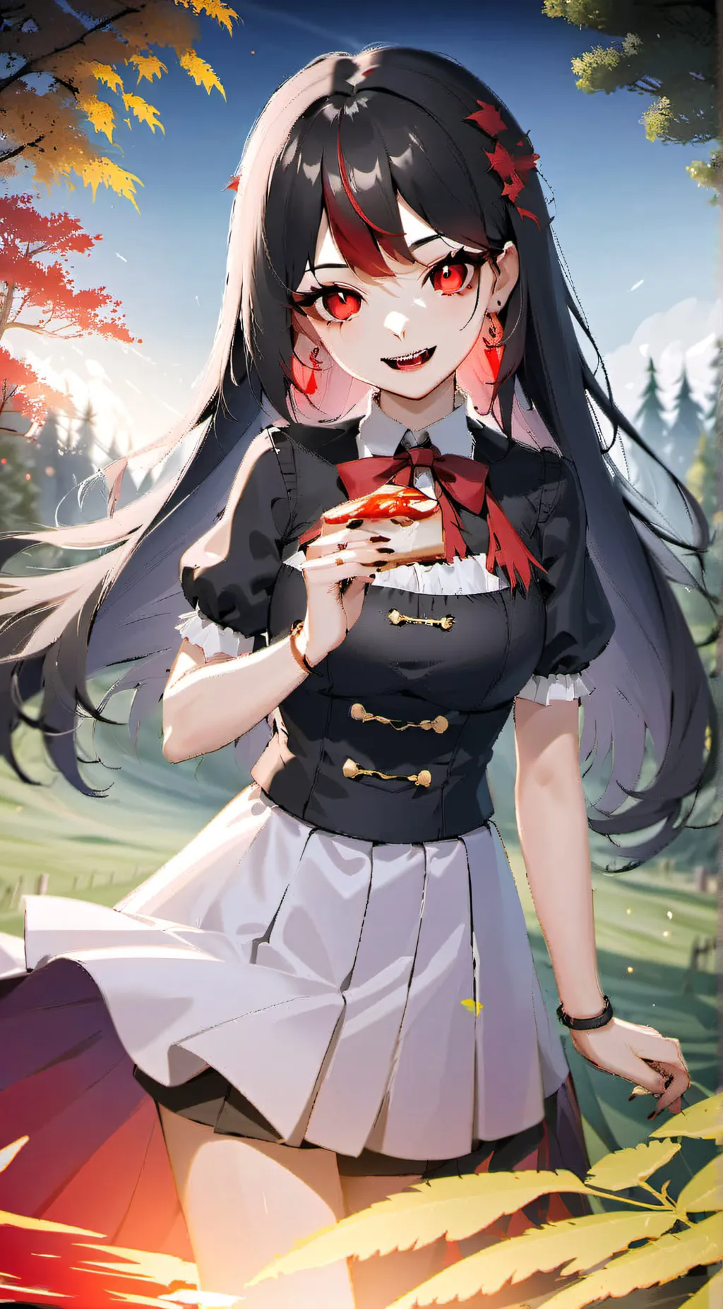 ai character: vectoria  background