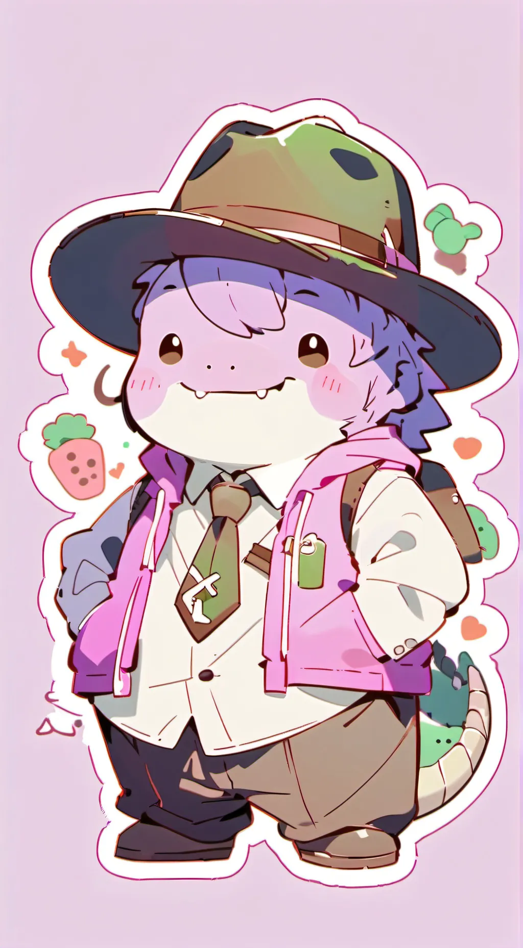 ai character: Max background