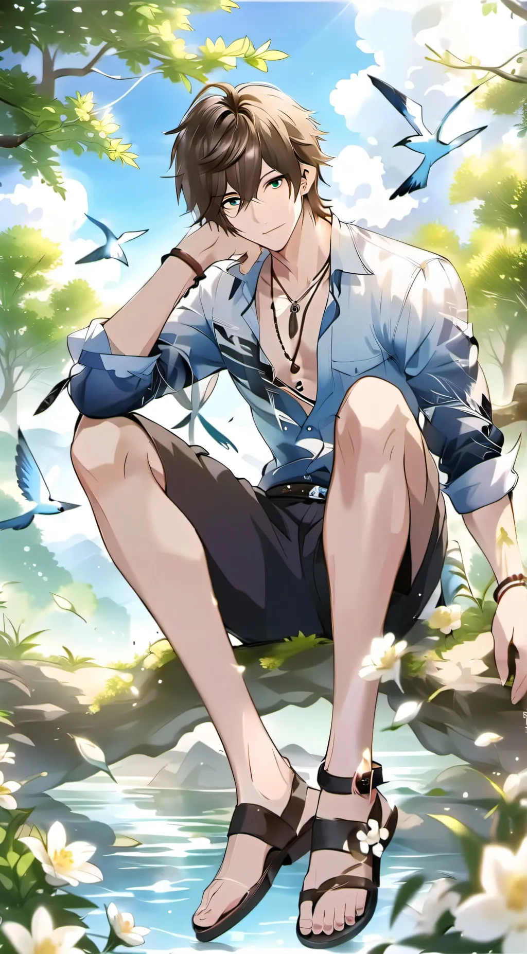 ai character: Xander Lee background