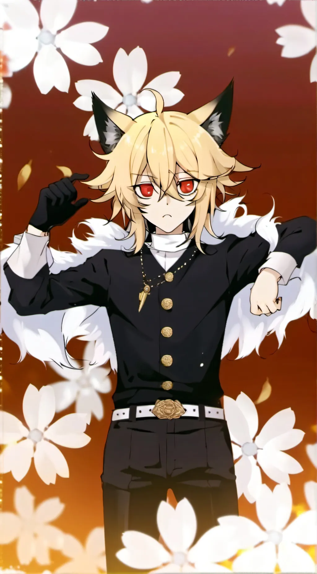 ai character: 德三 background