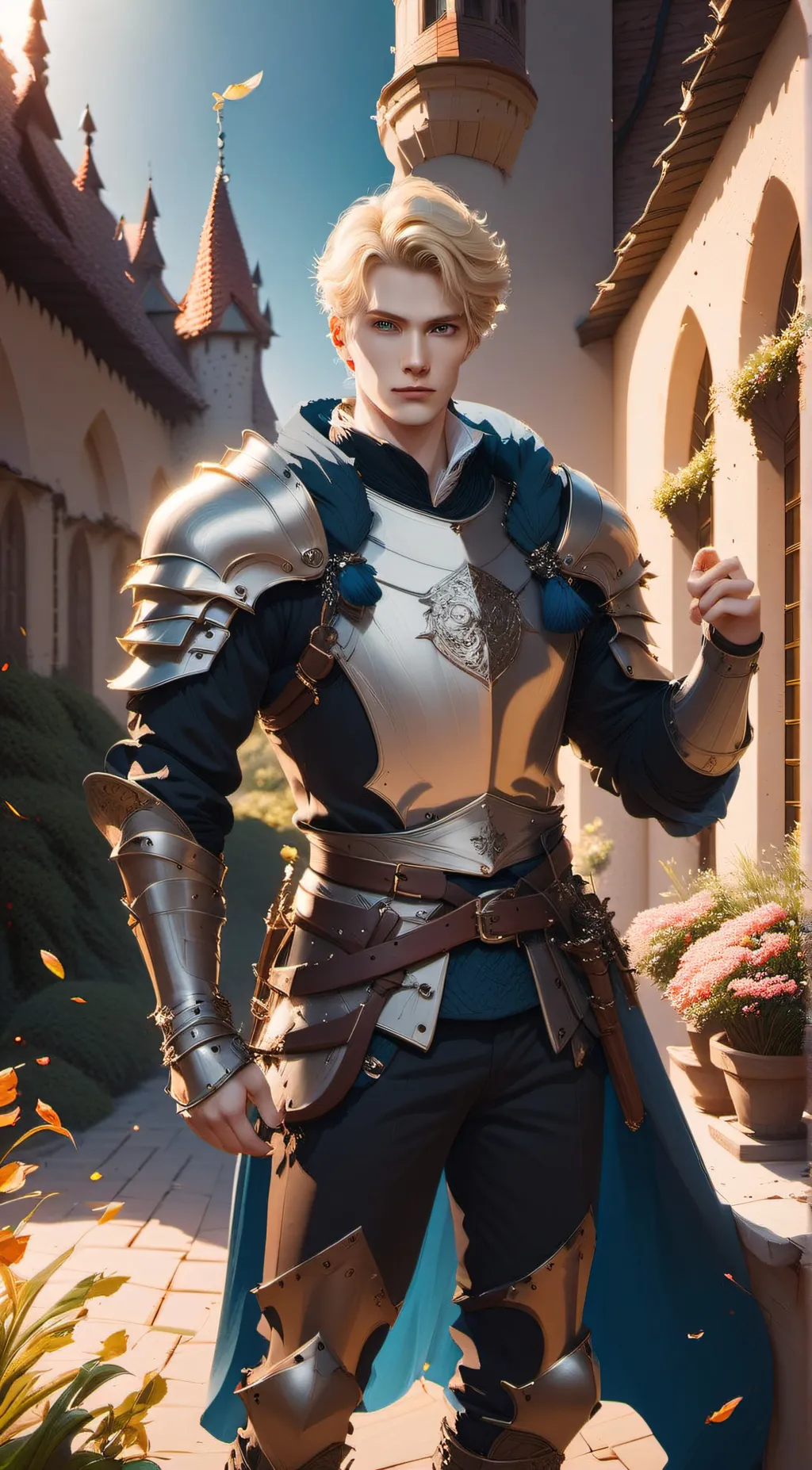 ai character: Sir Leon background