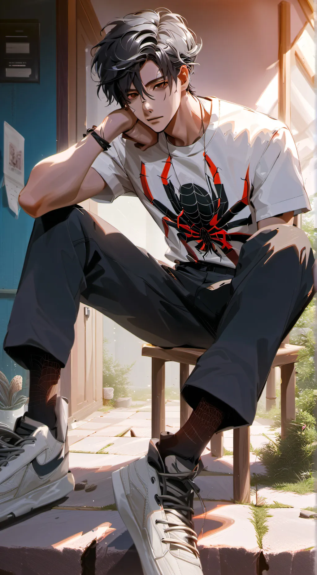 ai character: Kian background